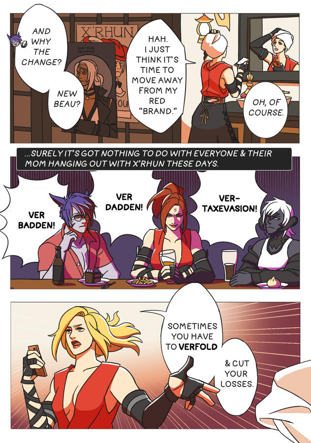 Comic by @JosieCutsPaper